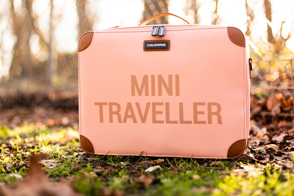 Childhome Mini Traveller Kids Suitcase - Pink Copper