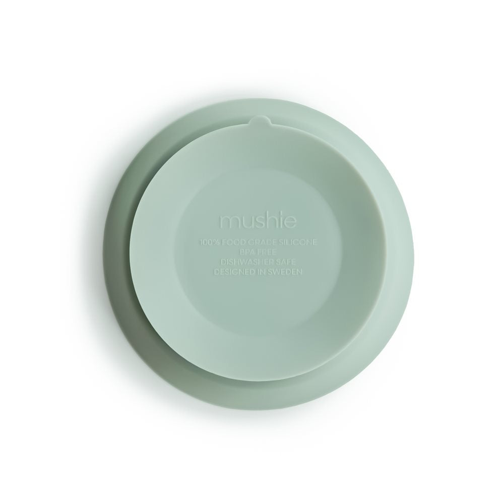 Mushie Silicone Bowl Cambridge Blue - Laadlee