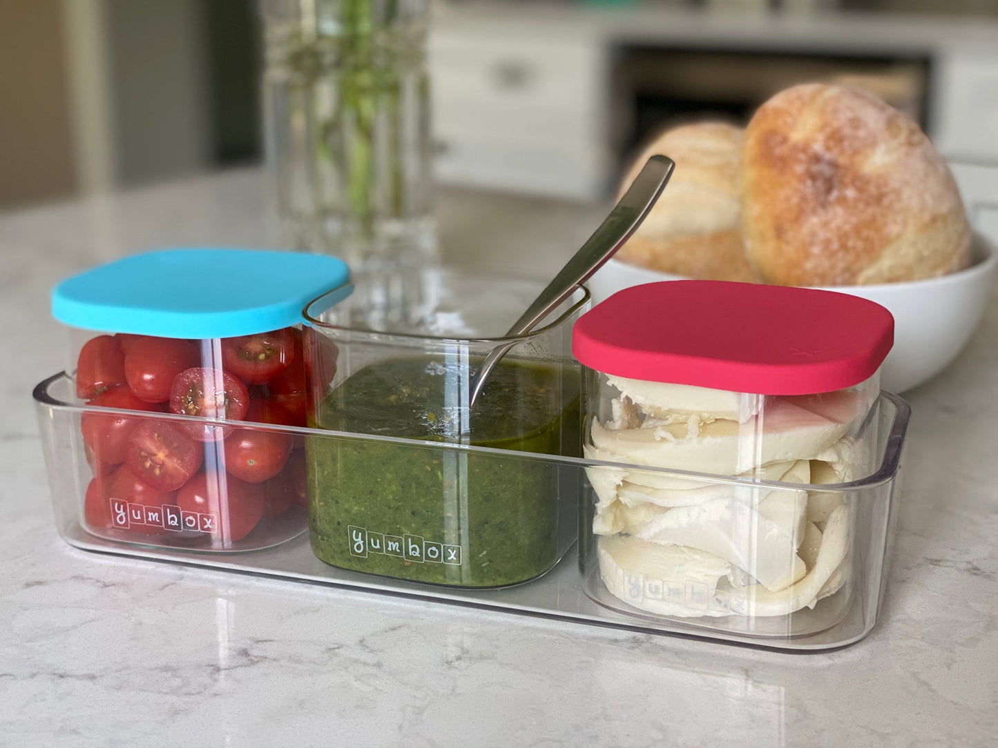 Yumbox Chop Chop Rectangle Tray