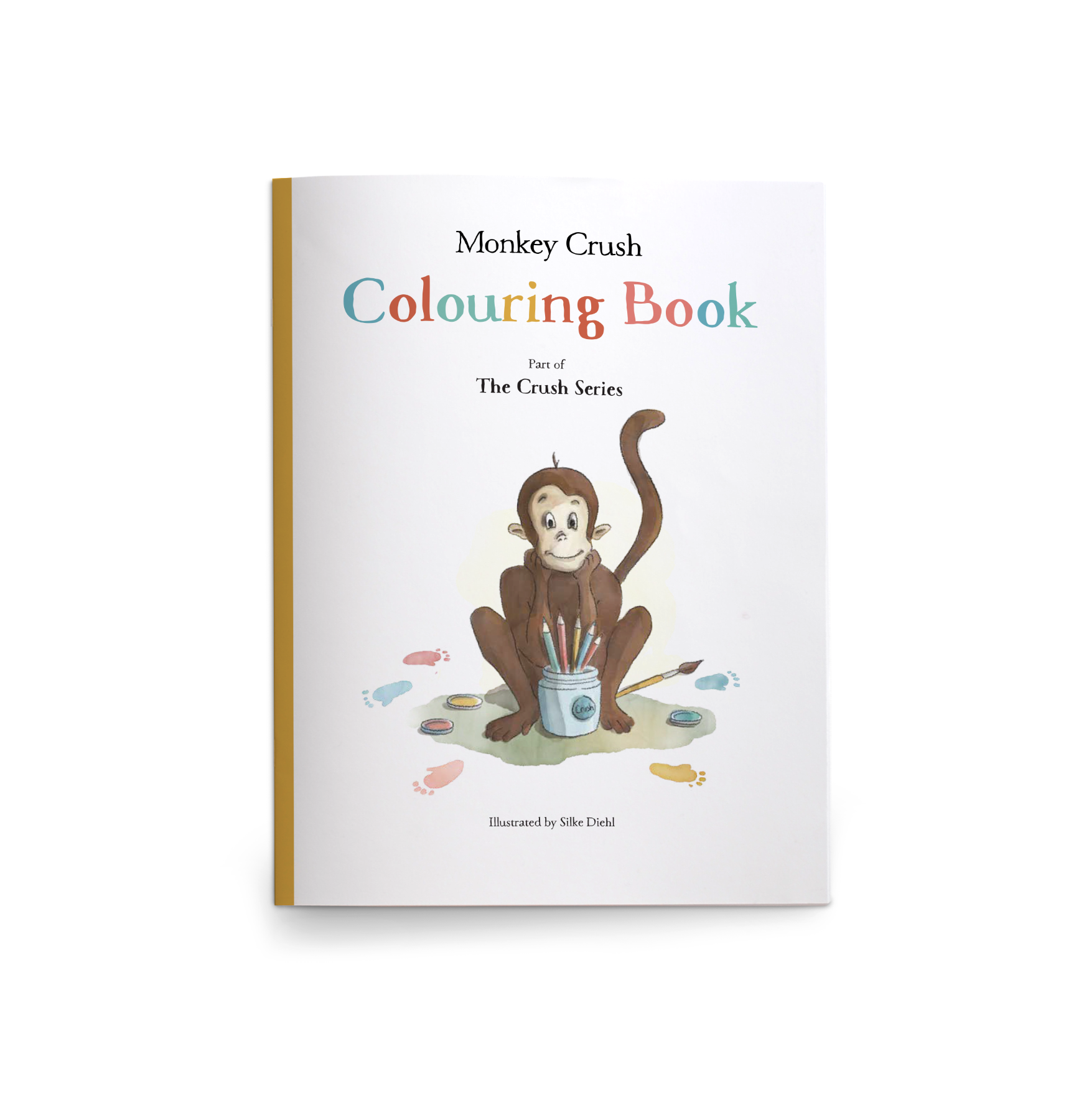 The Crush Series Colouring Book - Monkey Crush - Laadlee