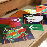 Chalk & Chuckles Fabulous Foil Art-Superhero Animals