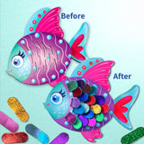 Chalk & Chuckles Foil Decorations - Sea Animals