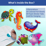 Chalk & Chuckles Foil Decorations - Sea Animals