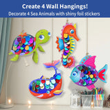 Chalk & Chuckles Foil Decorations - Sea Animals