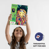 Chalk & Chuckles Scratch Art-Animal Power