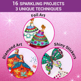 Chalk & Chuckles Sparkle N Shine 3-in-1 Craft Kit