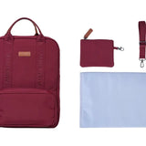 Childhome Family Club Backpack Signature Urban - Burgundy