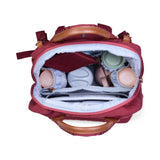 Childhome Family Club Backpack Signature Urban - Burgundy