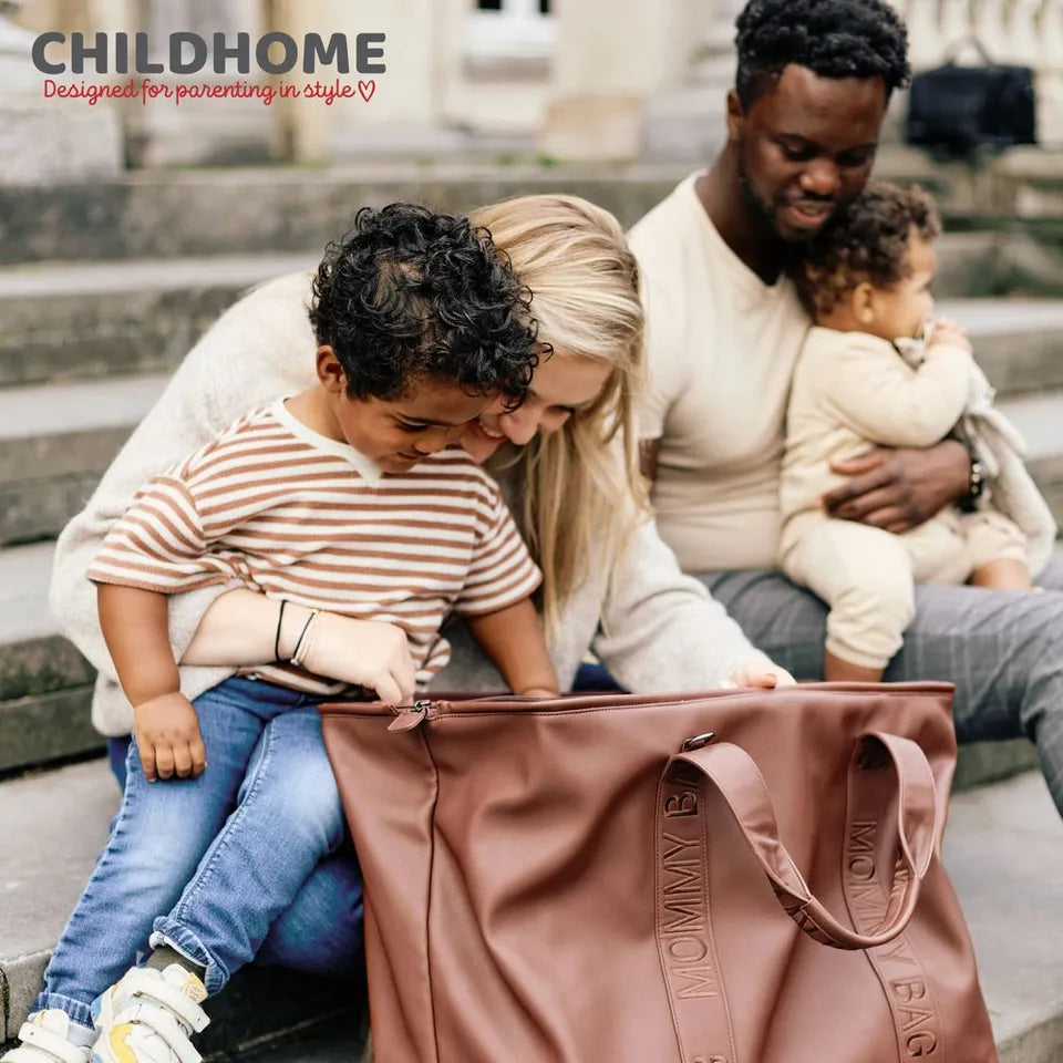 childhome-mommy-bag-signature-simili-dark-brown-8