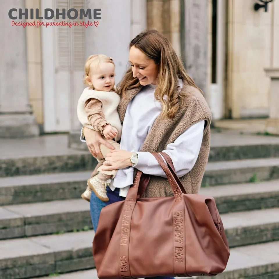 childhome-mommy-bag-signature-simili-dark-brown-7