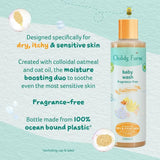 Childs Farm Oat Derma Baby Wash Fragrance-Free - 250ml