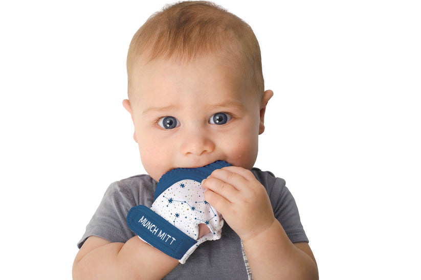 Malarkey Kids Munch Mitt Teething Mitten - Constellation - Laadlee