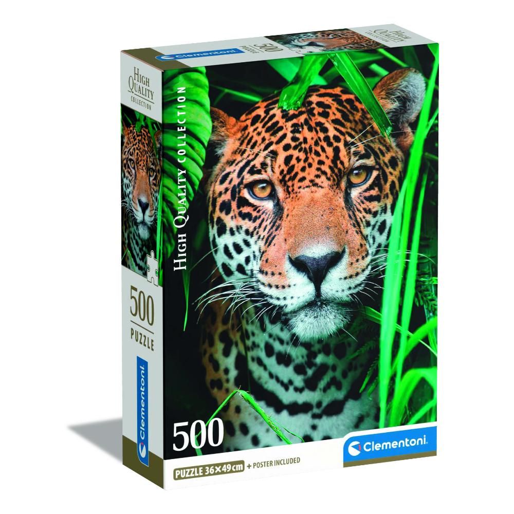clementoni-puzzle-high-quality-collection-jaguar-and-poster-500pcs-1