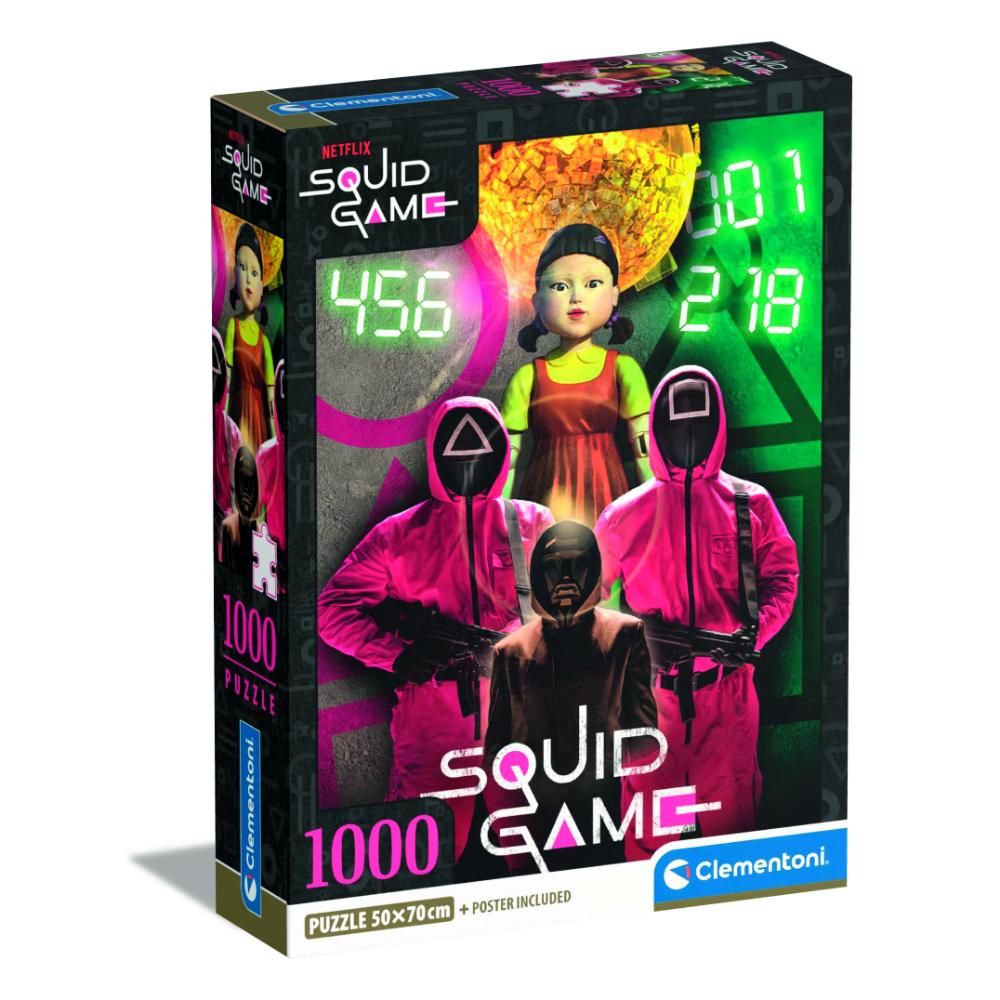 clementoni-puzzle-high-quality-collection-squid-game-and-poster-1000pcs-1