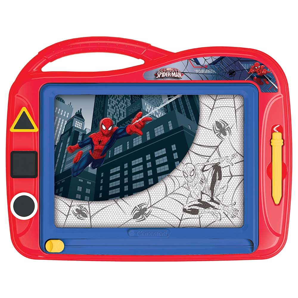 clementoni-magnetic-drawing-board-spiderman-1