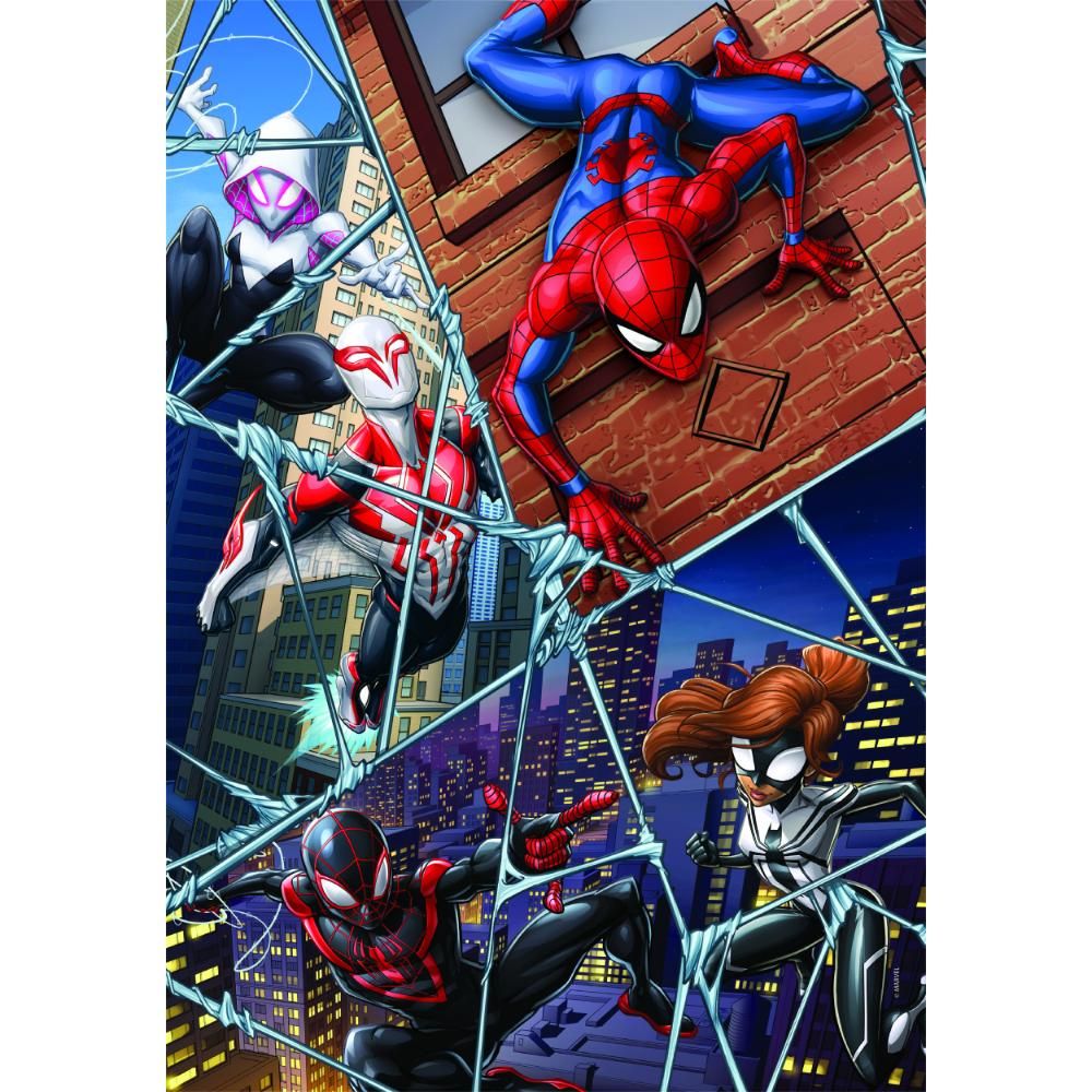 clementoni-puzzle-spiderman-swarming-104pcs-2