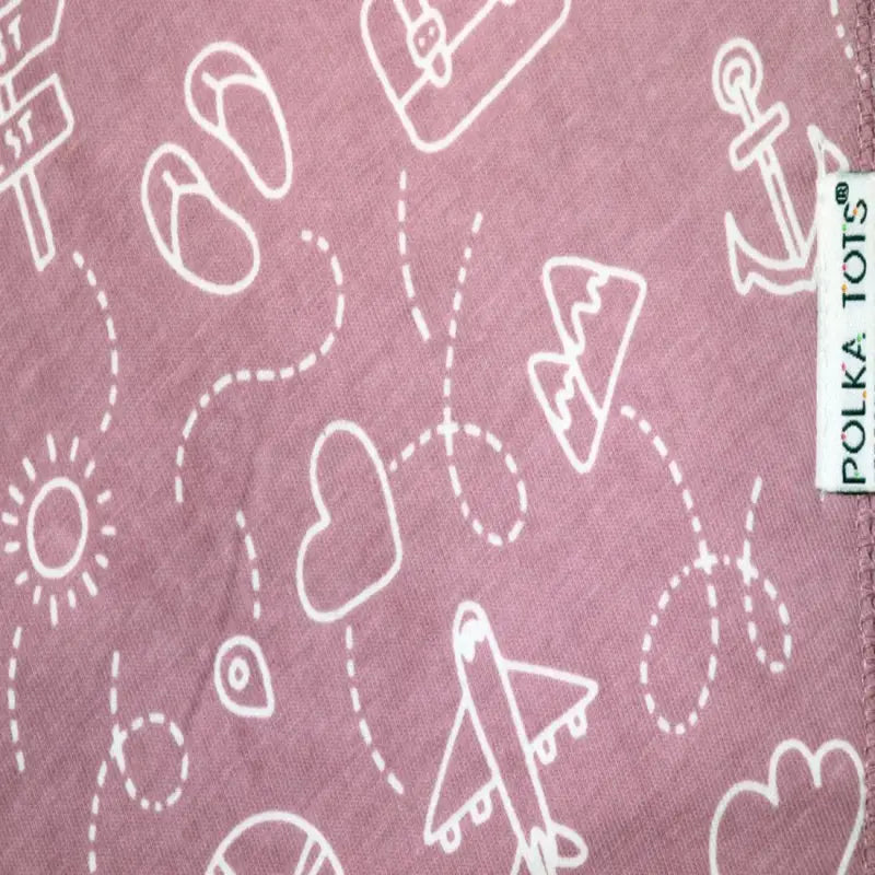 Polka Tots Bandana Bib - Little Travel - Laadlee
