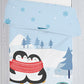 Polka Tots Kids Reversible Comforter Blanket - Penguin