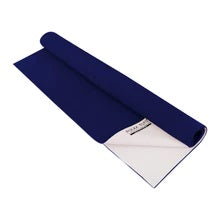 Polka Tots Bed Protector - Dark Blue - Large - 100cm x 140cm - Laadlee