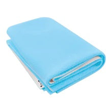 Polka Tots Bed Protector - Sky Blue - Small - 50cm x 70cm - Laadlee