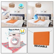 Polka Tots Bed Protector - Peach - Small - 50cm x 70cm - Laadlee