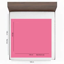 Polka Tots Bed Protector - Pink - Extra Large - 140cm x 200cm - Laadlee