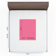 Polka Tots Bed Protector - Pink - Large - 100cm x 140cm - Laadlee