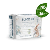 Bloomies Organic Bamboo Baby Diapers for New Born - 28pcs