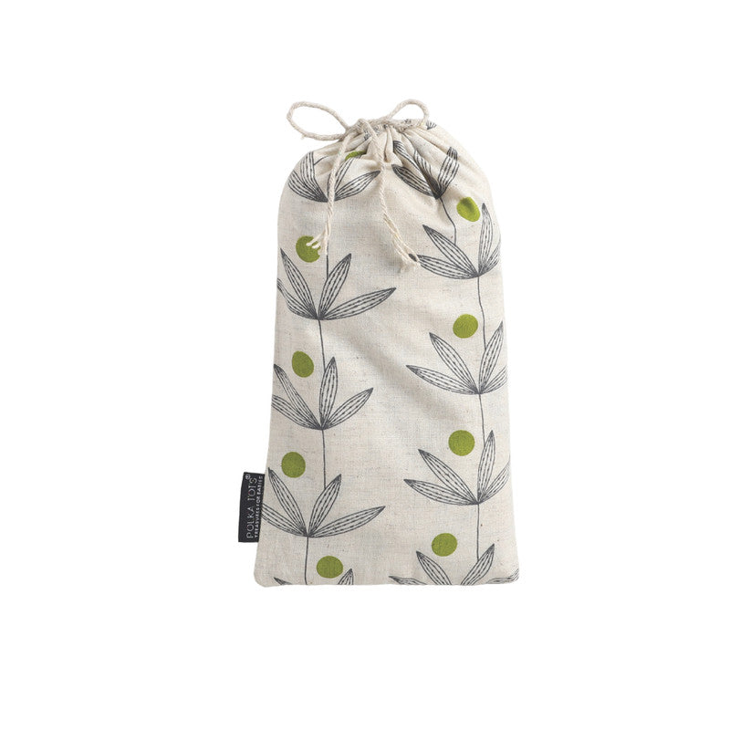 Polka Tots Nursing Cover - Green - Laadlee