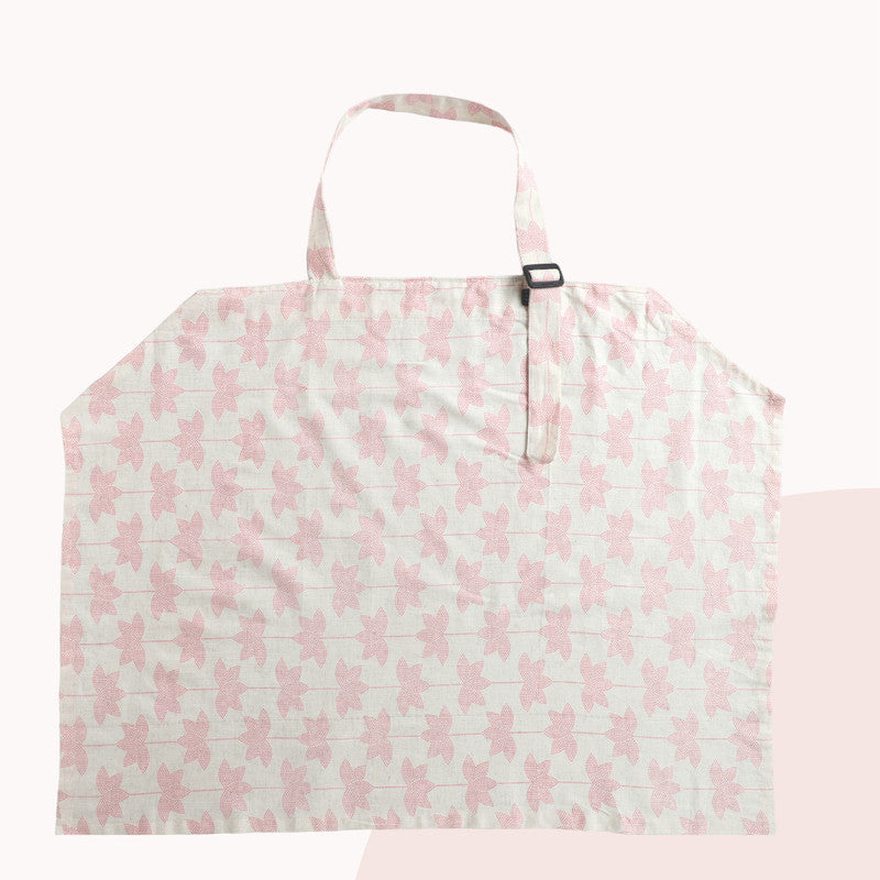 Polka Tots Nursing Cover - Pink - Laadlee