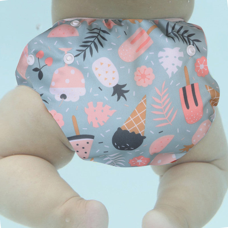 Polka Tots Reusable Swim Diaper - Candy - Laadlee