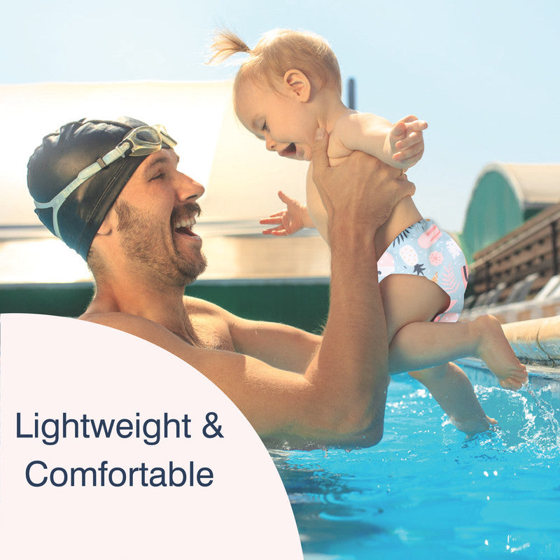 Polka Tots Reusable Swim Diaper - Candy - Laadlee