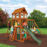 Kidkraft Cranbrook Wooden Swing Set Playset