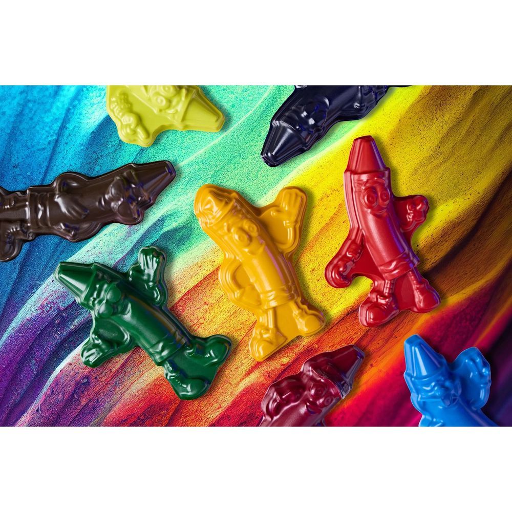 Fast Crayons Crayola Tip Character Shaped Limited Edition Crayons - 8Ct | Buy Online ...