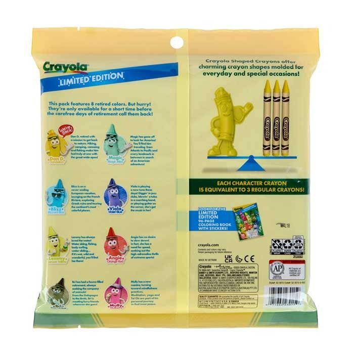 Fast Crayons Crayola Tip Character Shaped Limited Edition Crayons - 8Ct | Buy Online ...