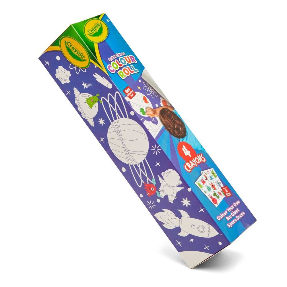 crayola-colour-your-own-3-meter-map-roll-4-crayons-and-2-sticker-sheets-space-5