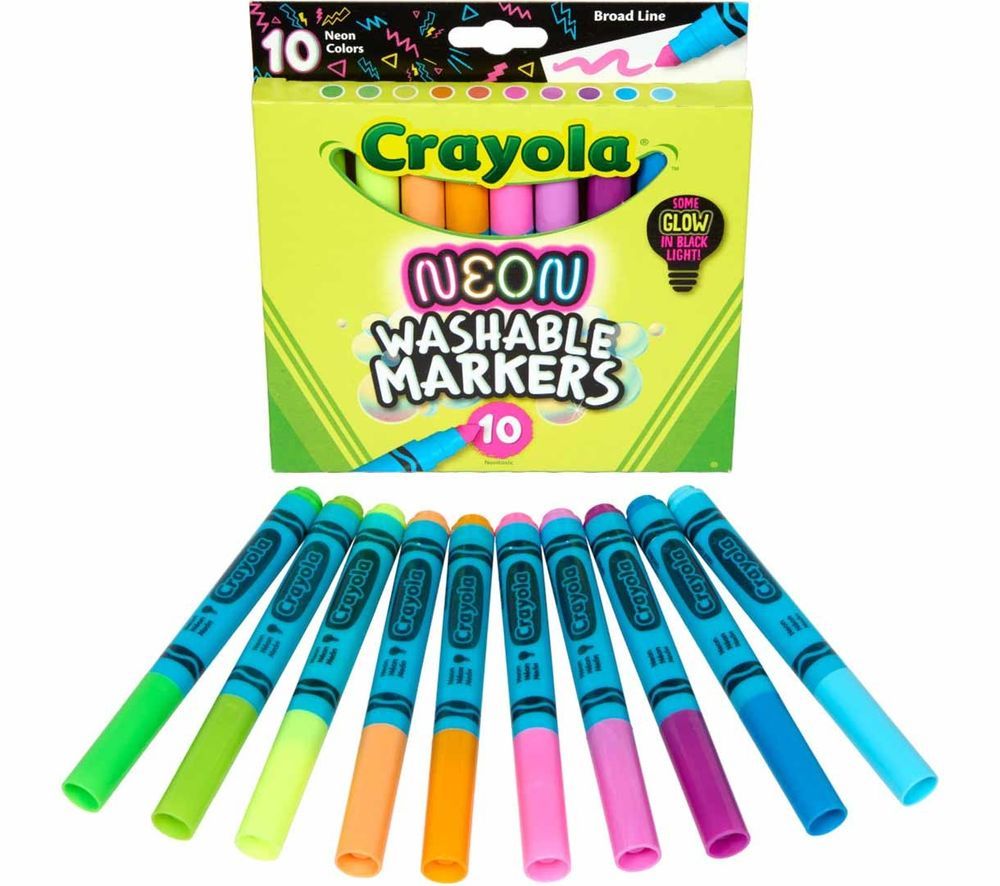crayola-neon-washable-markers-broad-line-10pcs-1