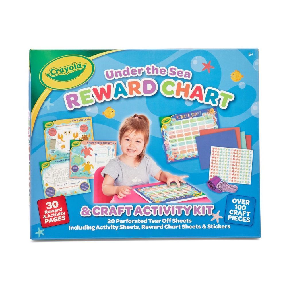 crayola-under-the-sea-reward-chart-and-crafting-activity-kit-1