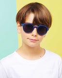 Ki ET LA Kids Sunglasses Crazyg - Zag Pilot - Blue - Laadlee