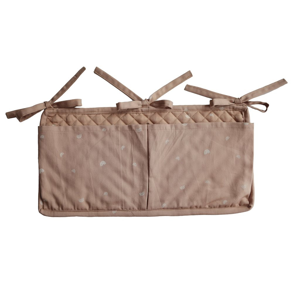 Mushie Crib Pocket Rainbows - Laadlee