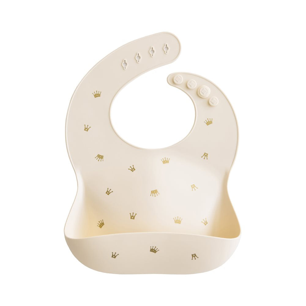 Mushie Silicone Bib Crowns - Laadlee
