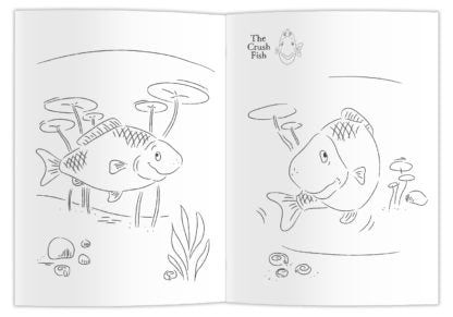 The Crush Series Coloring Book - Frog Crush - Laadlee