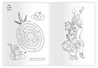 The Crush Series Colouring Book - Monkey Crush - Laadlee