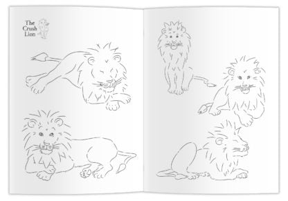 The Crush Series Colouring Book - Monkey Crush - Laadlee