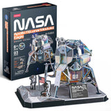 Cubic Fun 3D Puzzle Nasa Apollo 11 Eagle - 93pcs