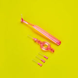 Curaprox CPS 08 Prime Start With 5 CPS 08 Interdental Brushes (0.8 Mm) + 2 Pink Holders + Caps