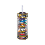 D-Power Diecast Cars 1:64 Scale Metal Alloy Die-cast Vehicles with Storage Carrying Tub - 20pcs
