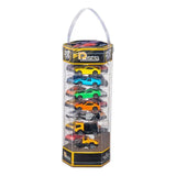 D-Power Diecast Cars 1:64 Scale Metal Alloy Die-cast Vehicles with Storage Carrying Tub - 20pcs