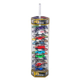 D-Power Diecast Cars 1:64 Scale Metal Alloy Die-cast Vehicles with Storage Carrying Tub 30pcs
