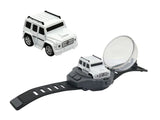 D-Power 1:64 Scale 2.4GHz Watch Mini Remote Control Car - White